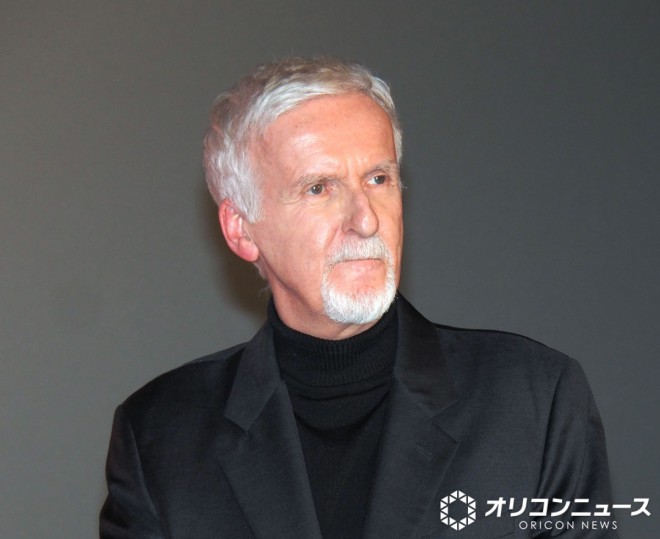 Scene from the Japan Premiere of Avatar: Fire and Ash during James Cameron’s visit to Japan
